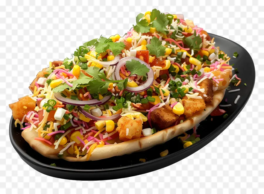 Chaat，Salada Colorida PNG