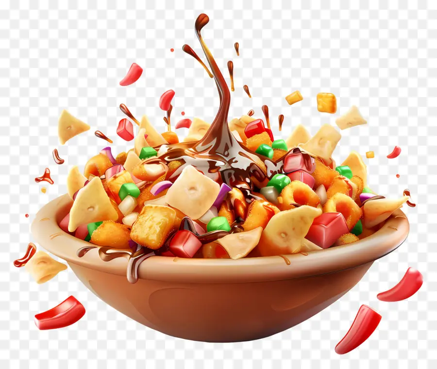 Chaat，Tigela De Salada PNG