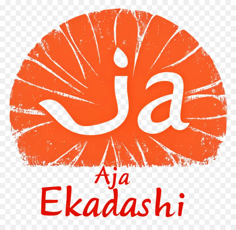 Aja Ekadashi，Símbolo Laranja PNG