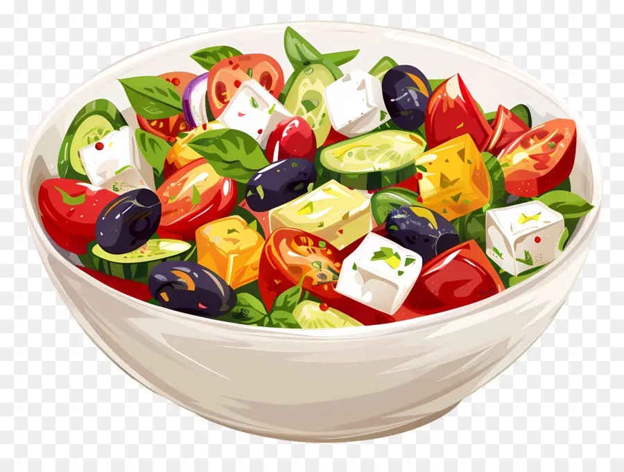 Salada Grega，Salada PNG