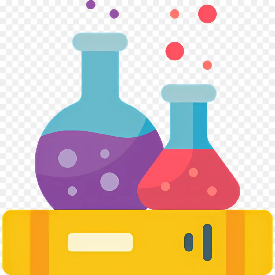 Ciência，Frascos De Química PNG