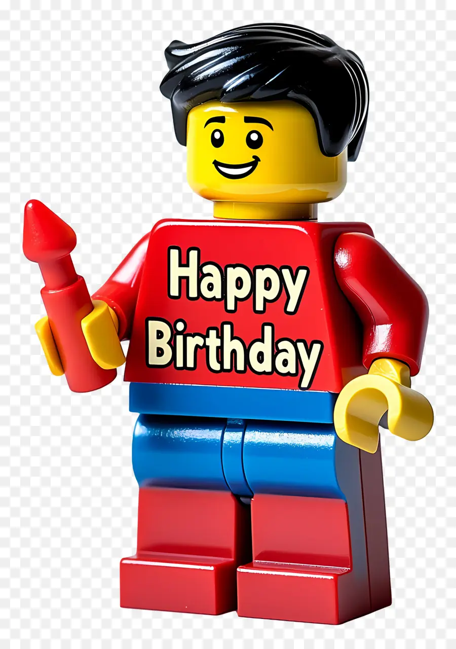 Feliz Aniversário，Figura De Aniversário Lego PNG