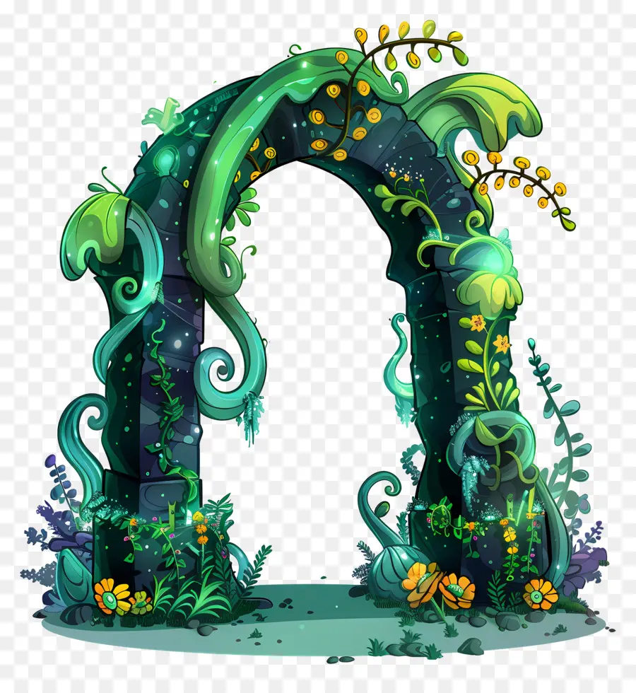 Arco Do Jardim，Arco De Fantasia PNG