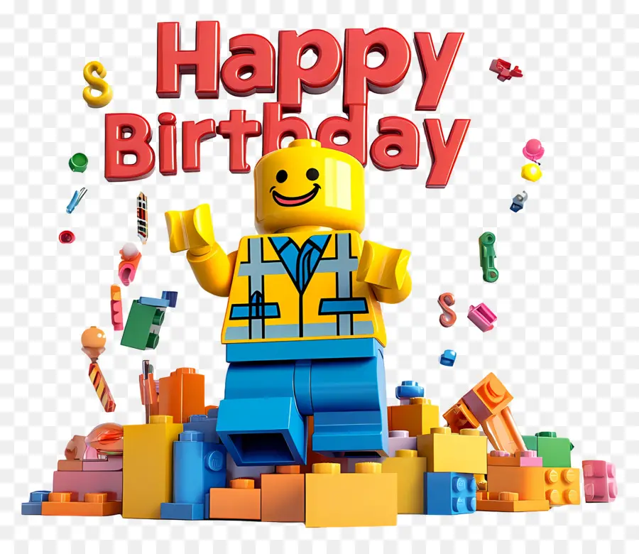 Feliz Aniversário，Aniversário Lego PNG