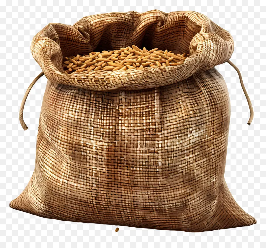 Grãos De Arroz，Saco De Grãos PNG