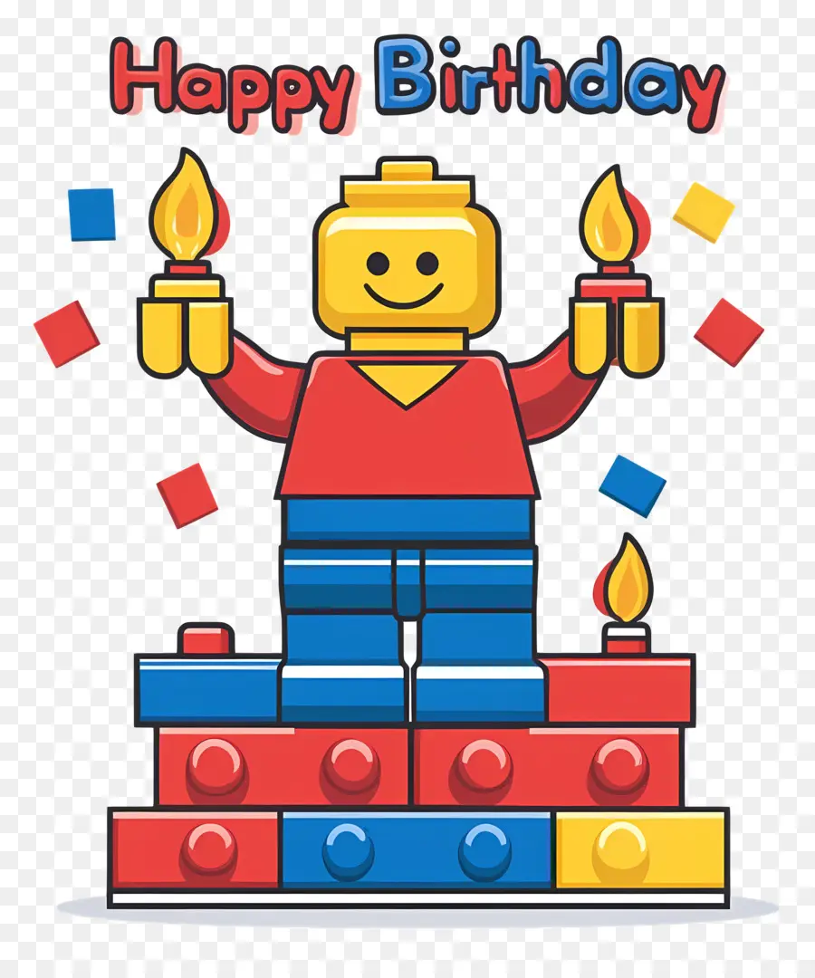 Feliz Aniversário，Aniversário Lego PNG