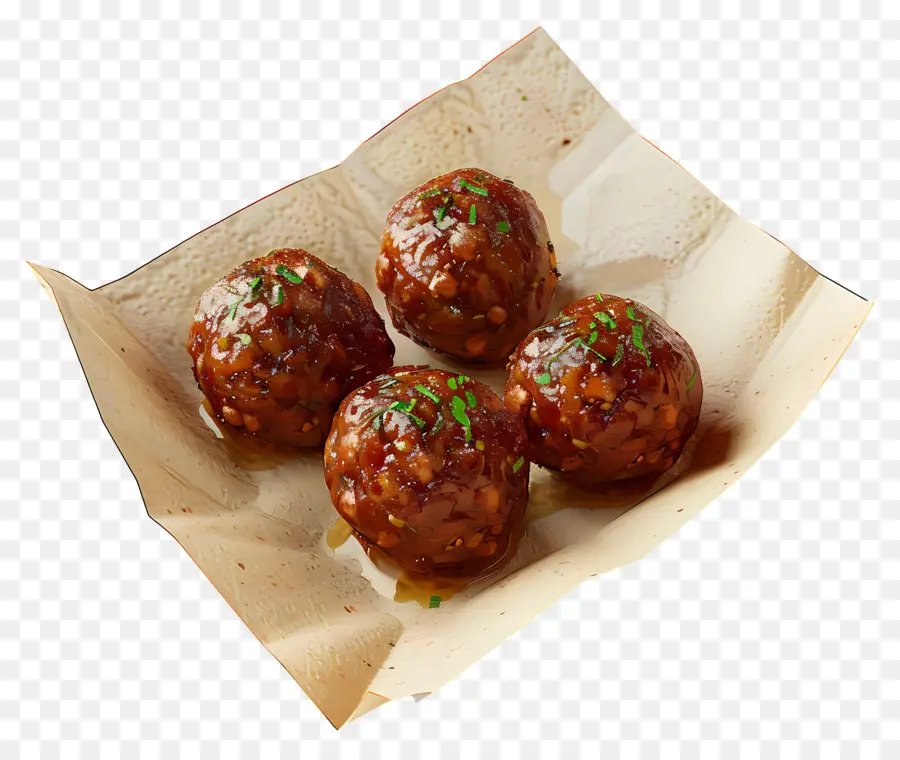 Bolinhos De Carne，Almôndegas PNG