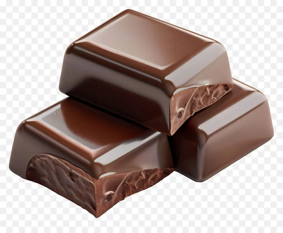 Chocolate Escuro，Barra De Chocolate PNG