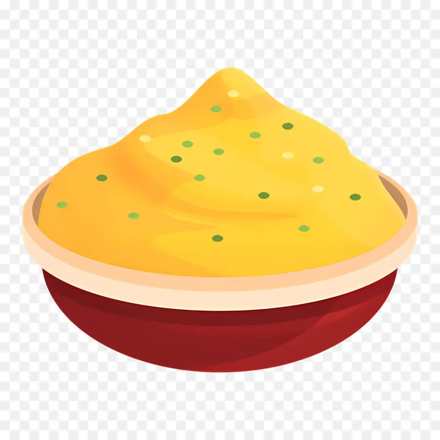 Purê De Batatas，Purê De Batata Amarelo PNG