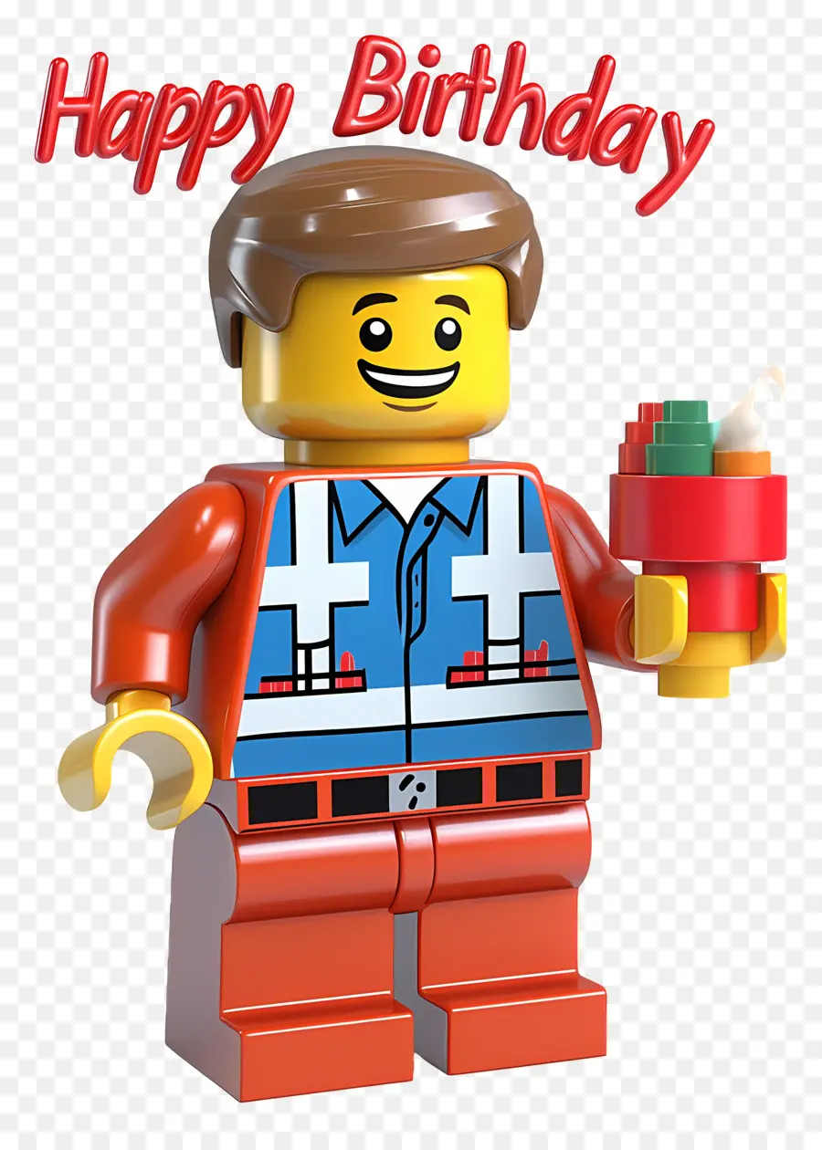 Feliz Aniversário，Figura Lego PNG