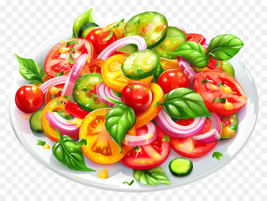 Salada De Legumes，Placa PNG