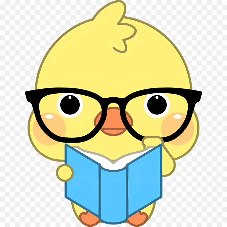 Pato De Desenho Animado，Pato Com óculos PNG