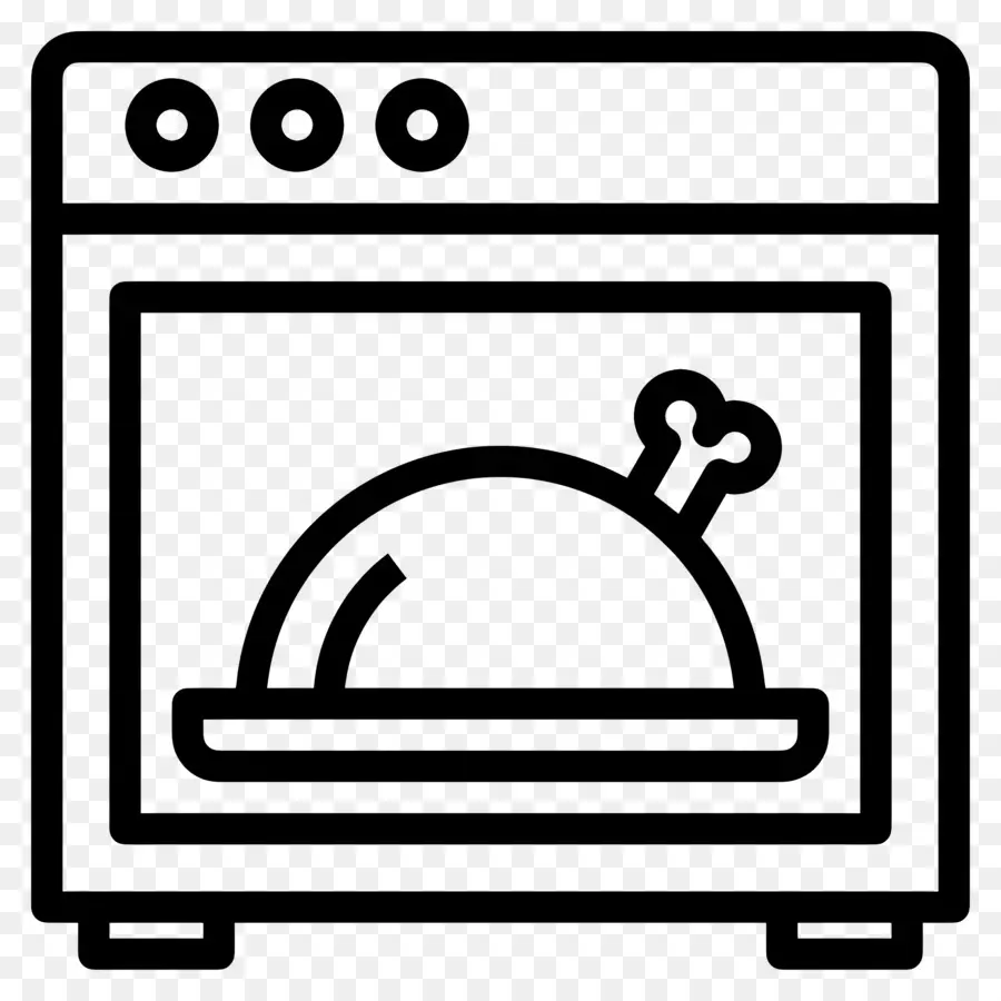 Forno，Forno Com Comida PNG