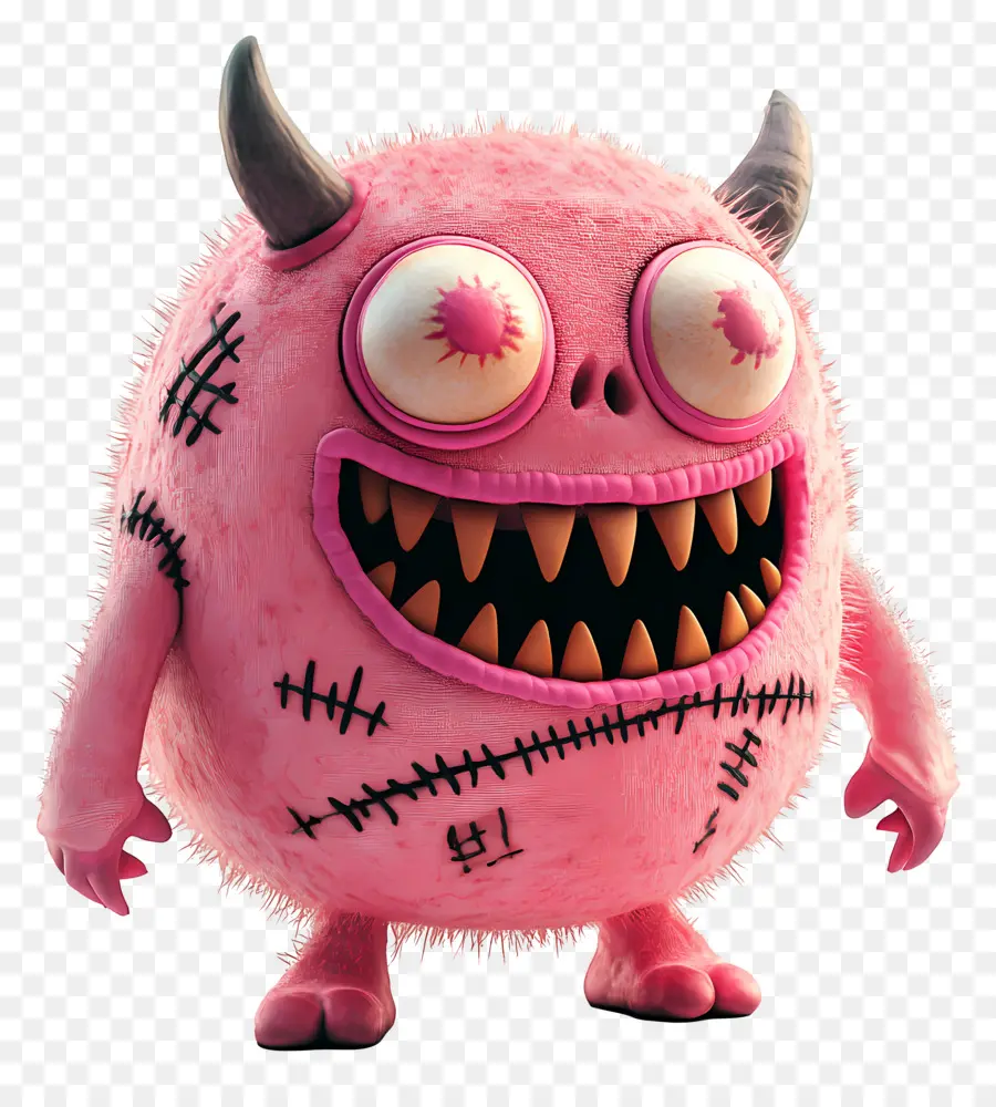 Monstro Rosa，Monstro PNG