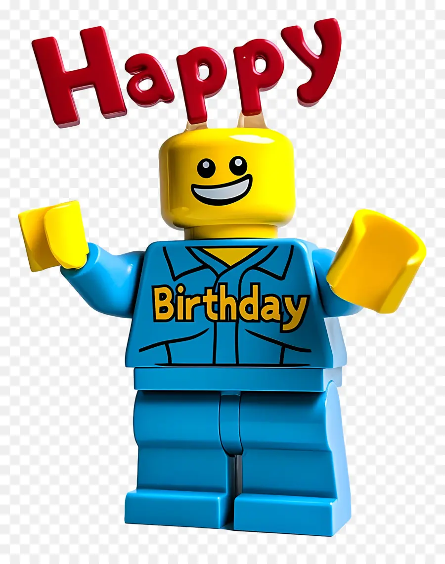 Feliz Aniversário，Figura De Aniversário Lego PNG