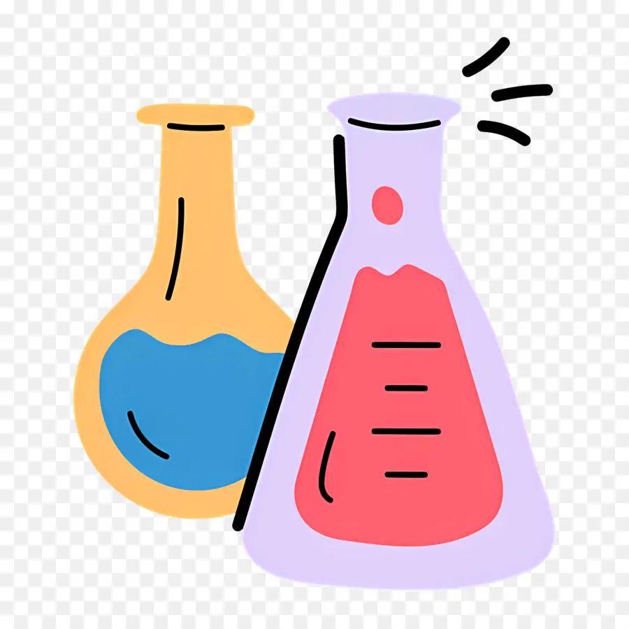 Frasco De Química，Frascos De Química PNG