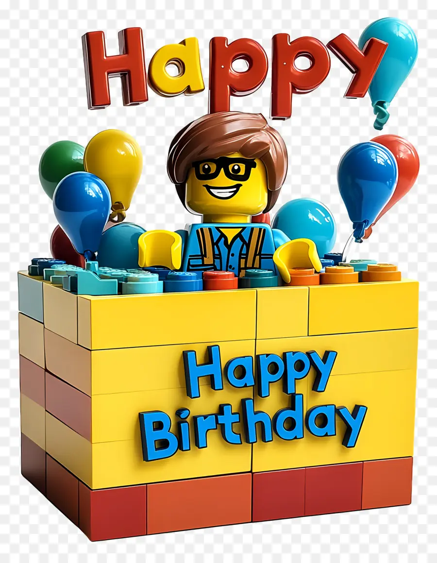 Feliz Aniversário，Aniversário Lego PNG