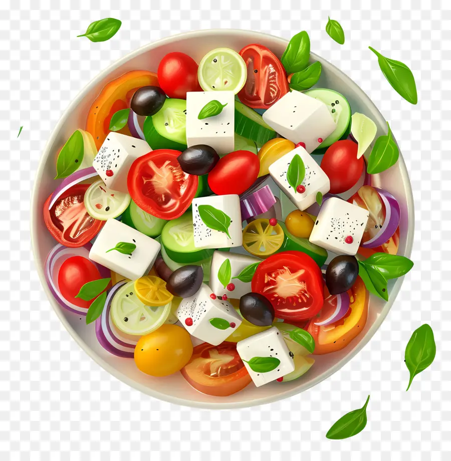 Salada Grega，Salada PNG