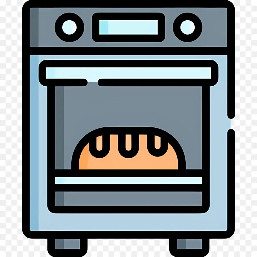 Forno，Forno Com Pão PNG