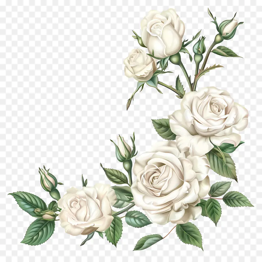 Canto Das Rosas Brancas，Rosas Brancas PNG