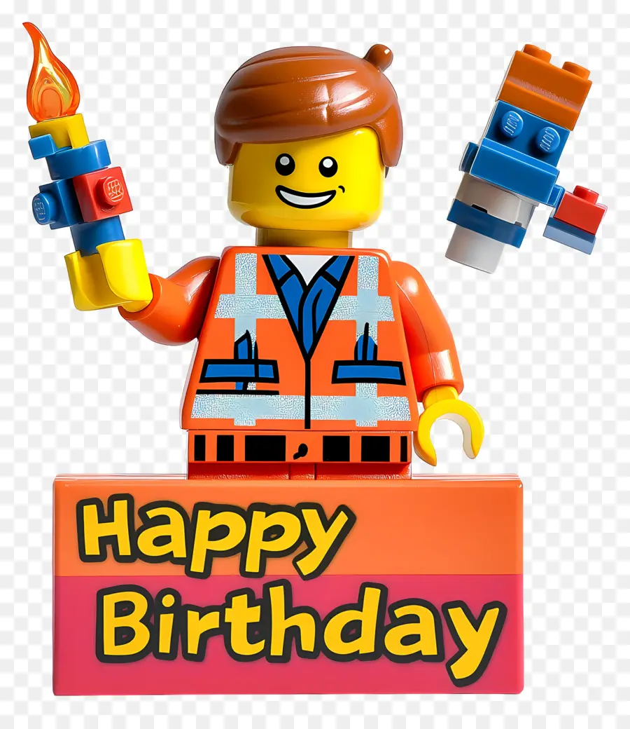 Feliz Aniversário，Figura Lego PNG