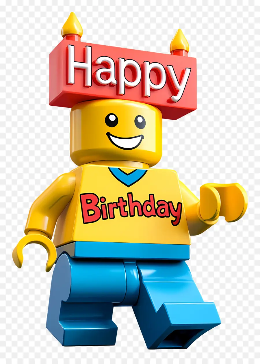 Feliz Aniversário，Figura De Aniversário Lego PNG