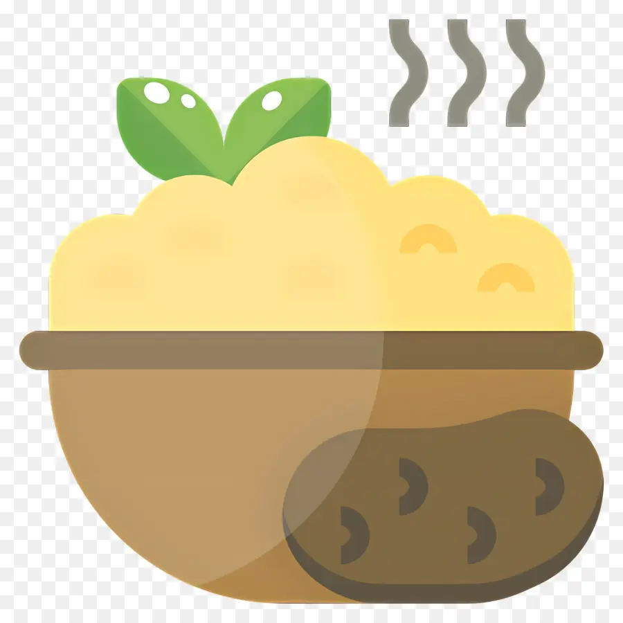 Purê De Batatas，Tigela PNG