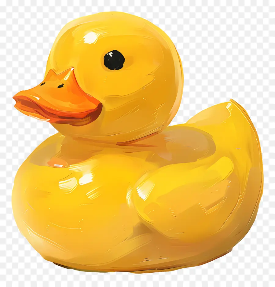 Pato De Borracha，Pato Amarelo PNG