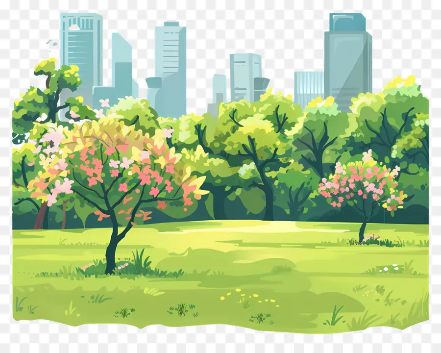 Fundo De Primavera，Parque PNG