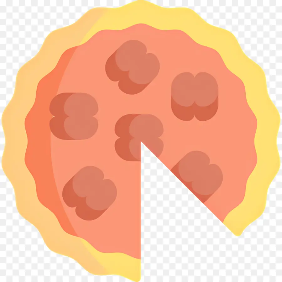 Torta De Nozes，Pizza PNG