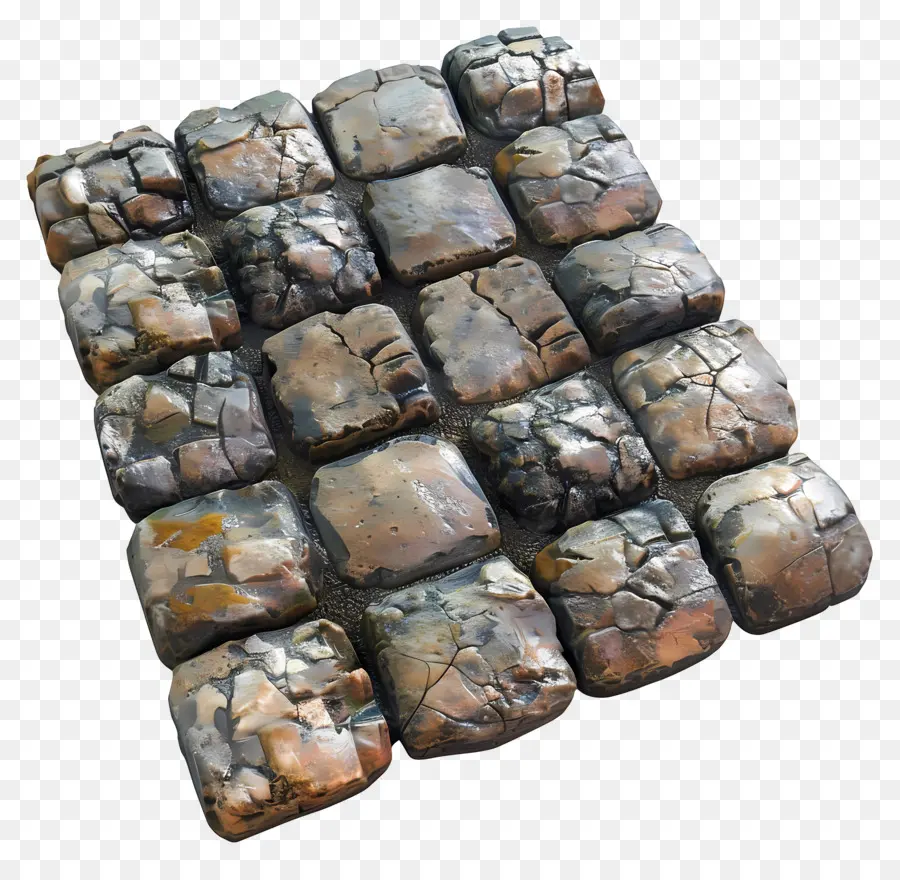 Paralelepípedo，Azulejos De Pedra PNG