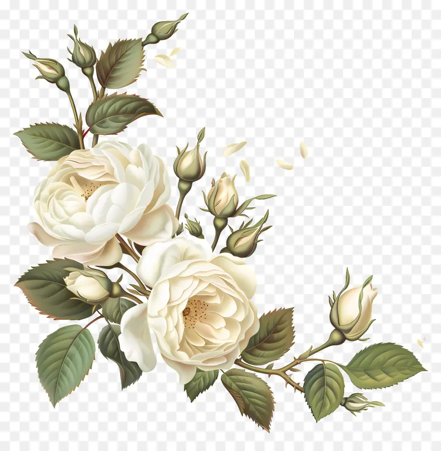 Canto Das Rosas Brancas，Rosas Brancas PNG