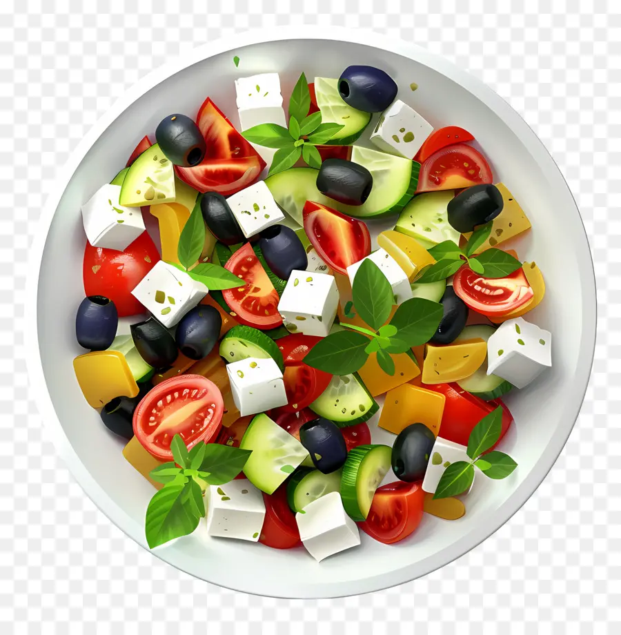 Salada Grega，Salada PNG