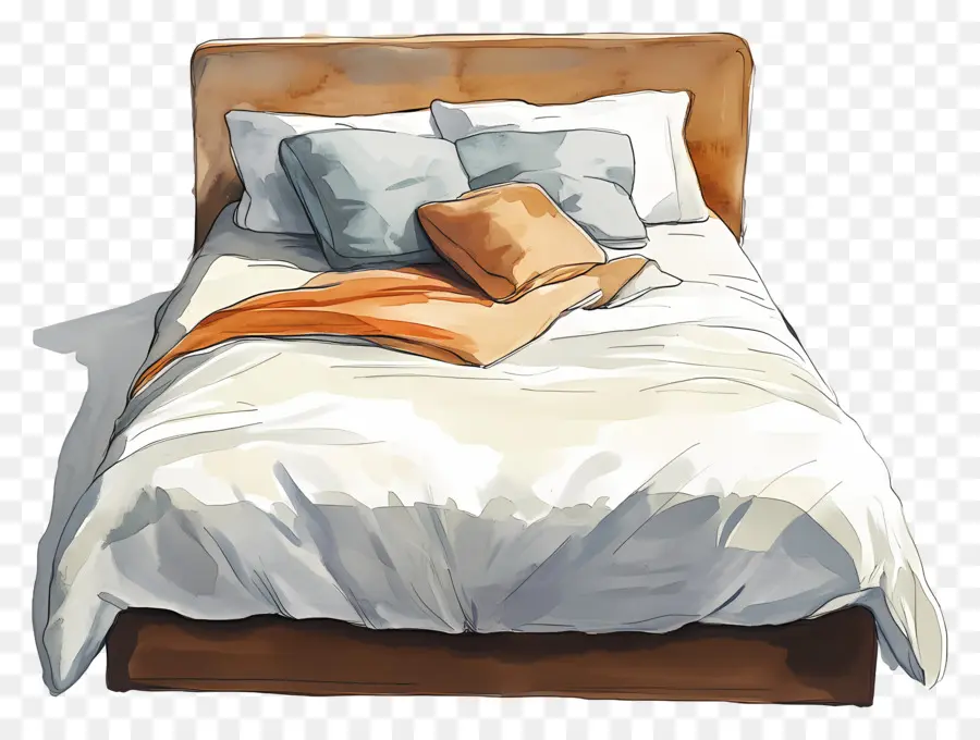 Dia De Arrumar Sua Cama，Cama PNG