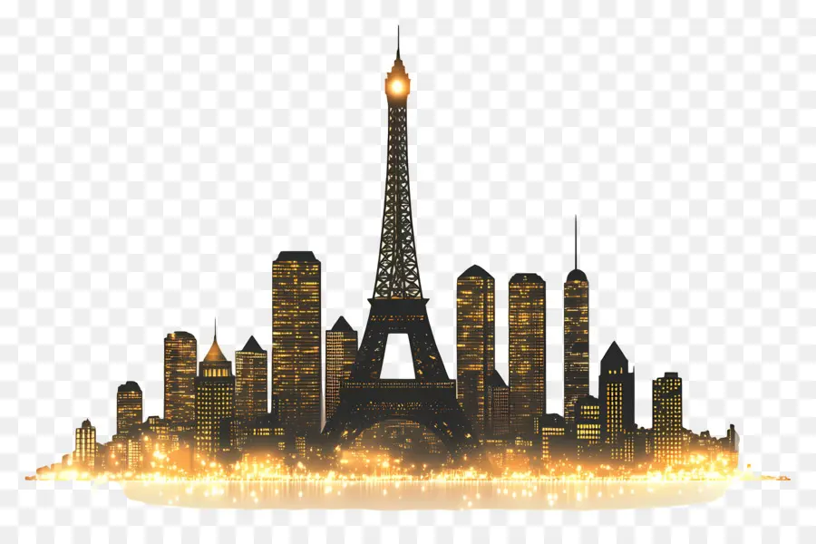 Cidade Das Luzes，Torre Eiffel PNG