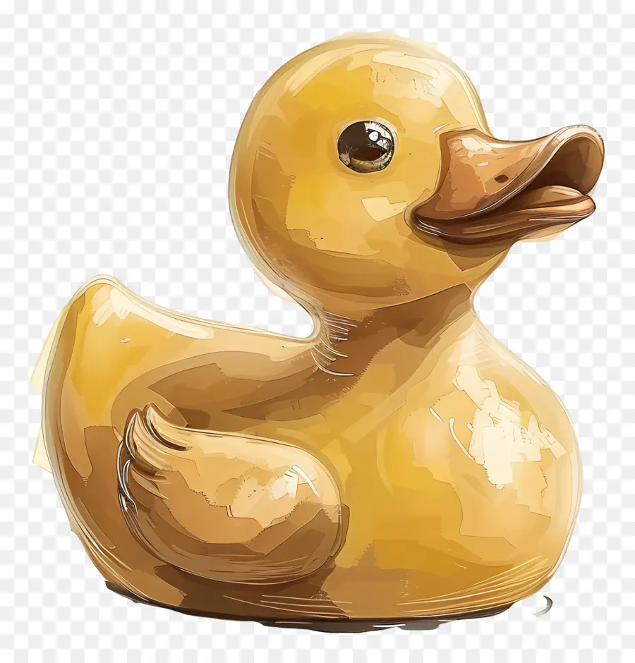 Pato De Borracha，Pato Amarelo PNG