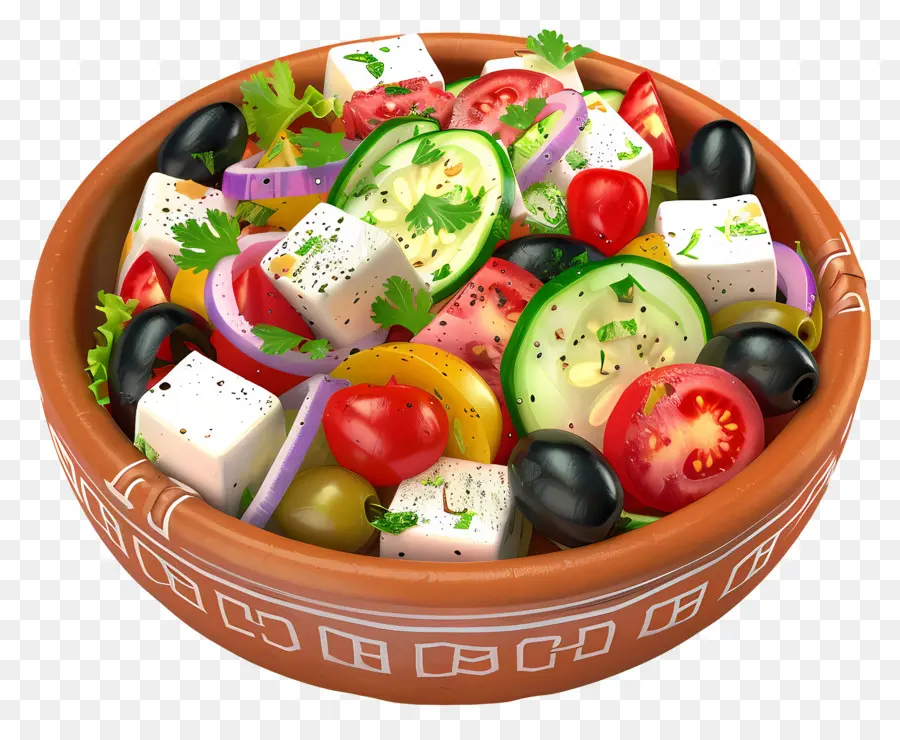 Salada Grega，Salada PNG