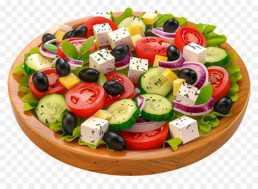 Salada Grega，Salada De Legumes PNG