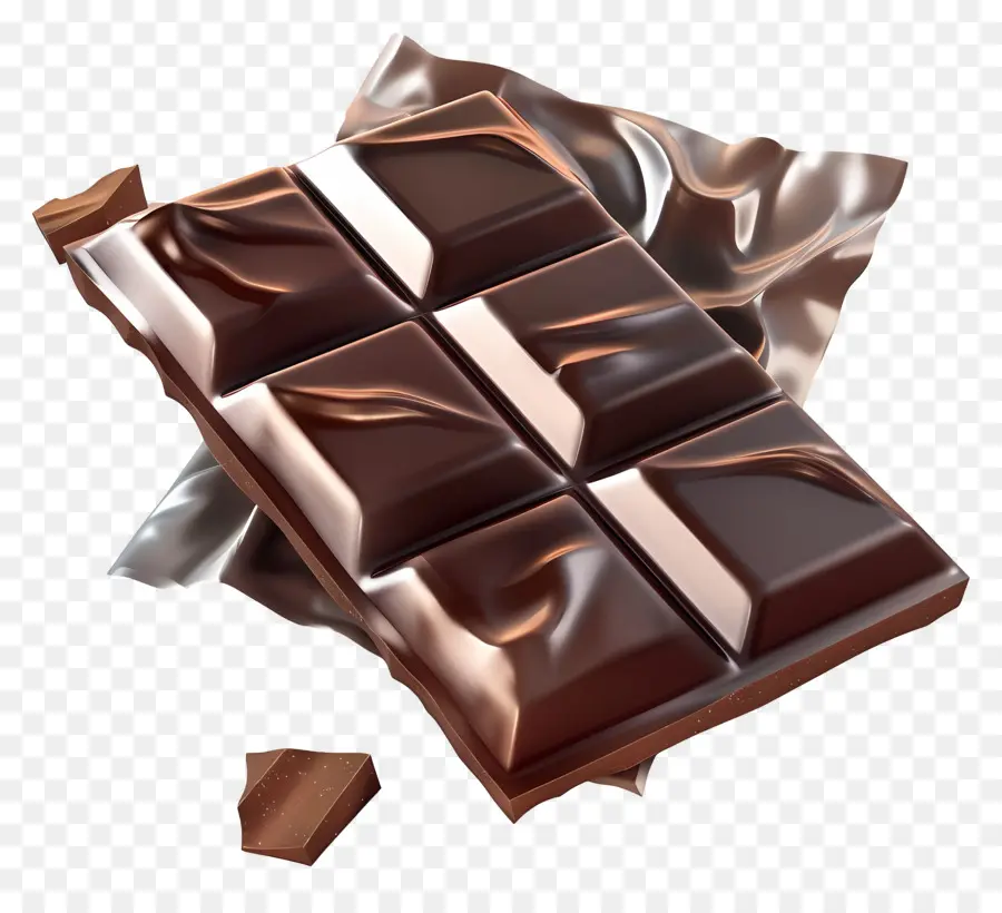 Chocolate Escuro，Barra De Chocolate PNG