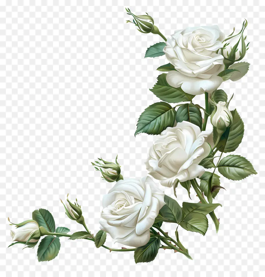 Canto Das Rosas Brancas，Rosas Brancas PNG