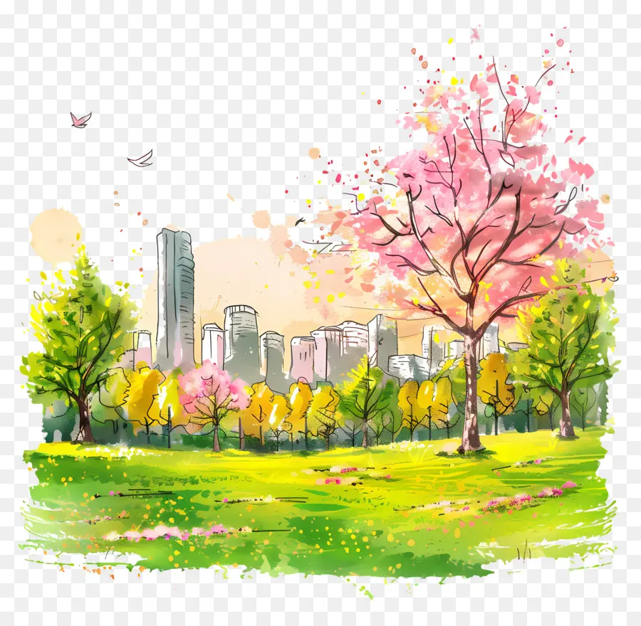 Fundo De Primavera，Parque PNG