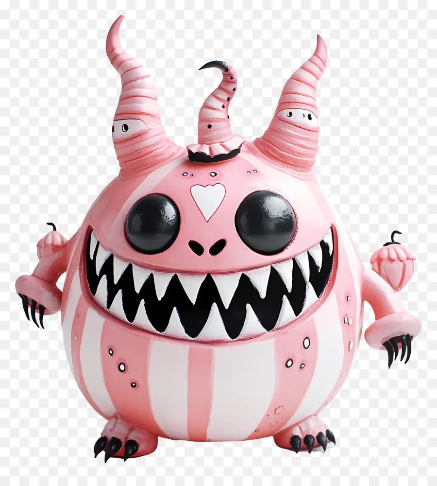 Monstro Rosa，Bonitinho PNG