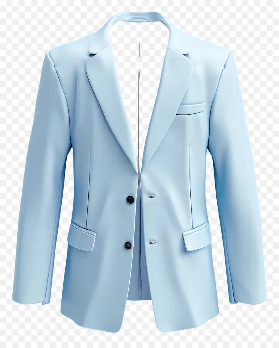 Blazer，Jaqueta Azul PNG