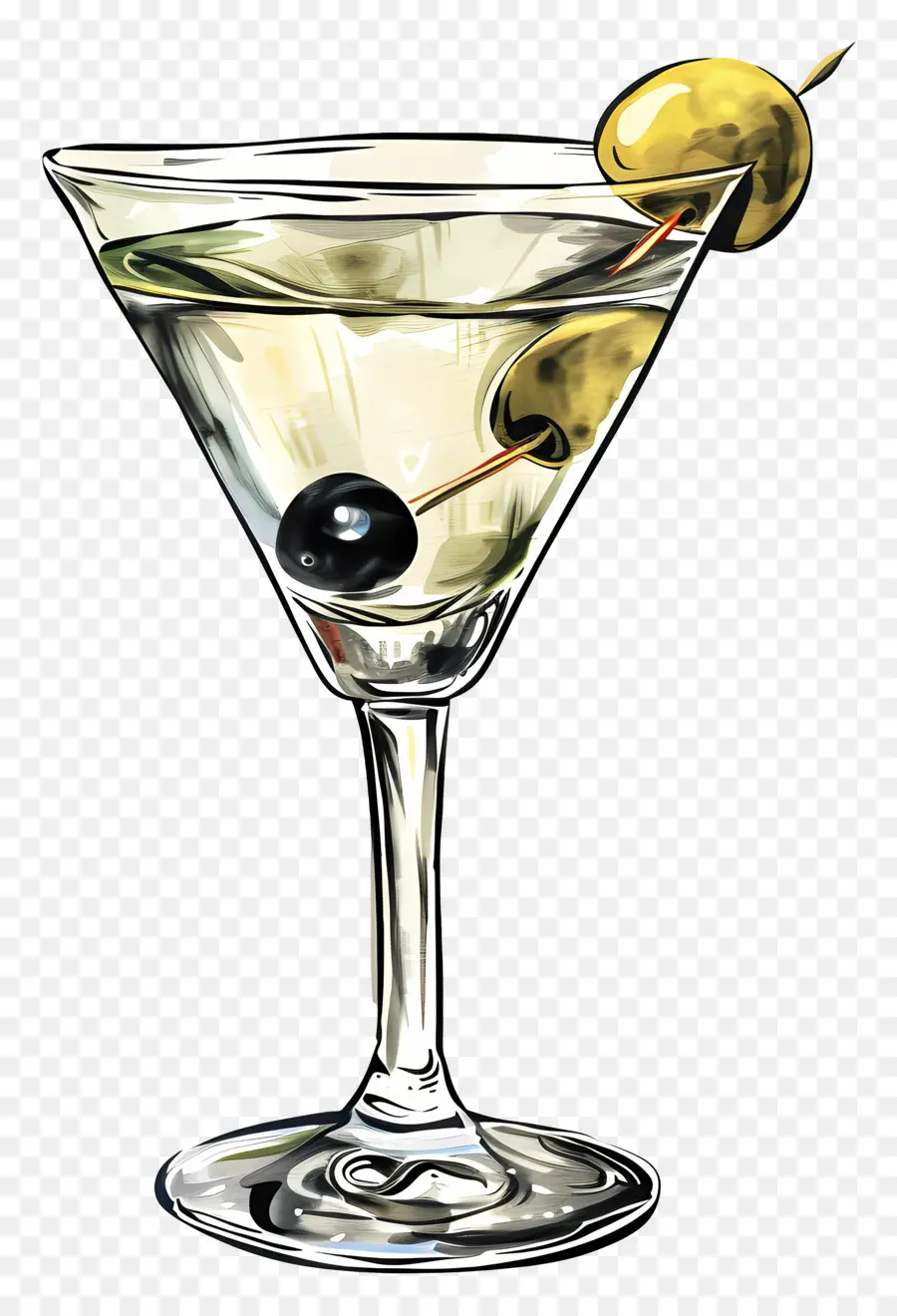 Coquetel De Martini，Copo De Martini PNG