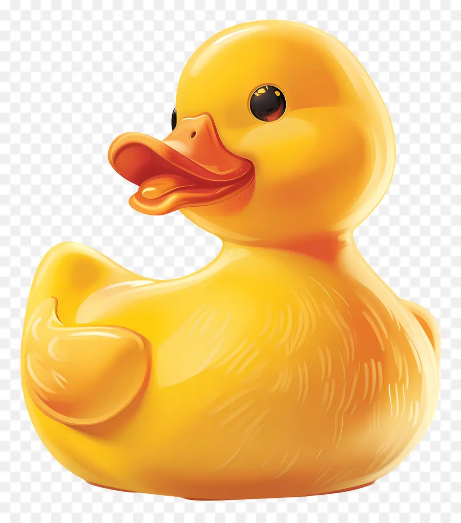 Pato De Borracha，Amarelo PNG