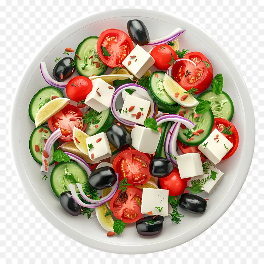 Salada Grega，Salada PNG