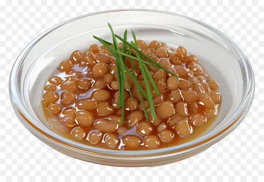 Natto，Feijão Fermentado PNG