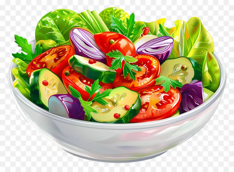 Salada De Legumes，Salada Colorida PNG