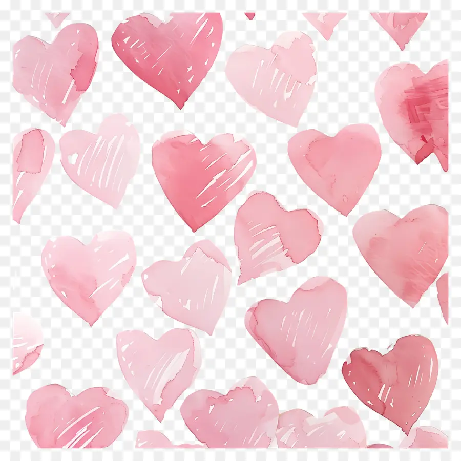 Fundo De Amor，Corações PNG