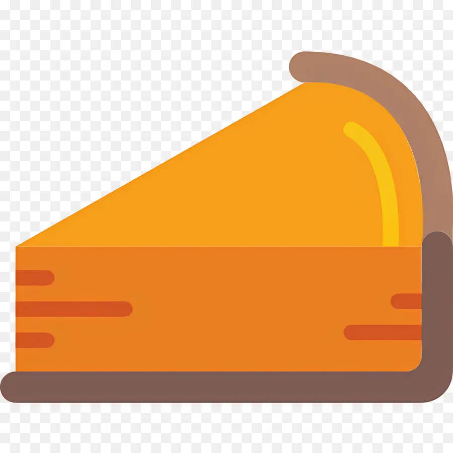 Torta De Abóbora，Fatia De Torta PNG